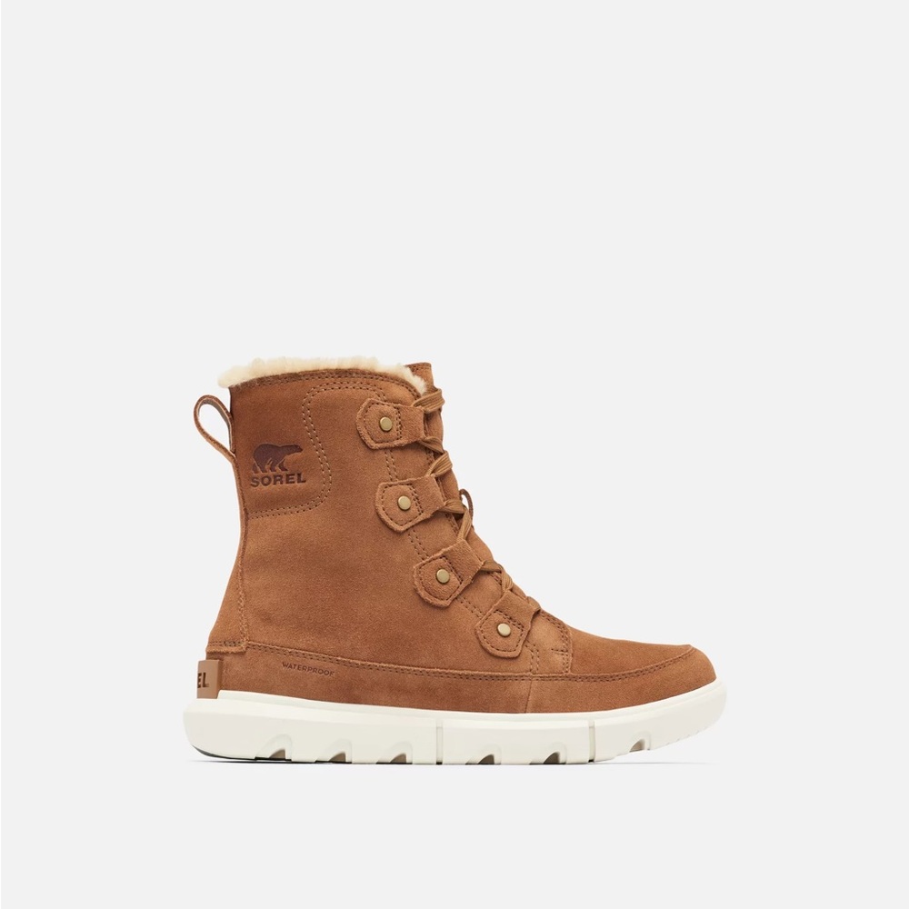 Sorel Women’s Explorer Next Joan Boot in Fawn Size 5.5